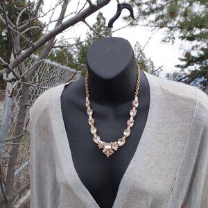 Vintage J Crew Rhinestone Necklace